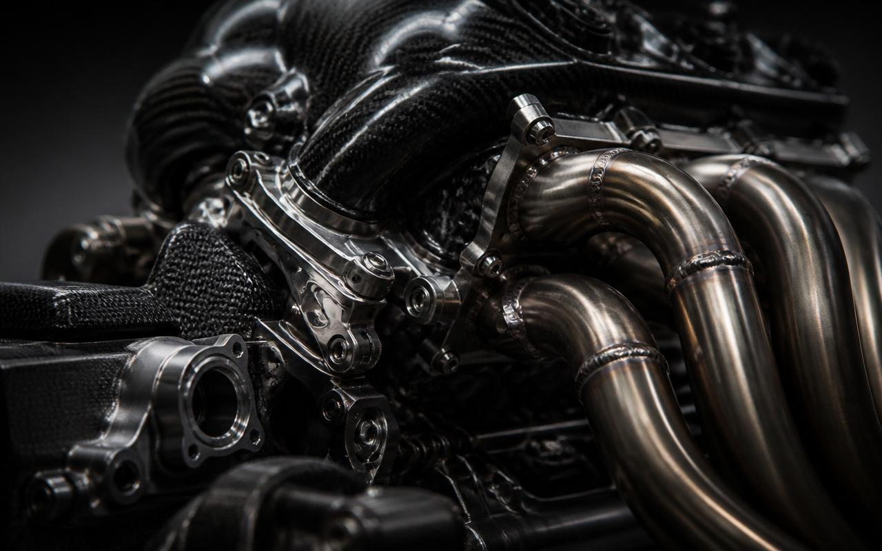 Precision-machined Formula One power unit component